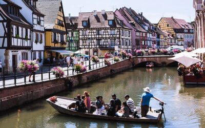 Ville de Colmar en Alsace - France